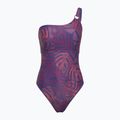 Купальник суцільний жіночий Speedo Shaping Printed Asymmetric hapuna blue
