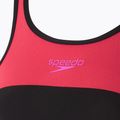 Купальник суцільний жіночий Speedo High Neck Splice Cross Back raspberry fill 3