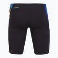 Плавки чоловічі Speedo Placement Digital V-Cut Jammer lava blur/speedo black 2
