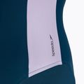 Купальник суцільний жіночий Speedo Zip Colorblock dark teal 4