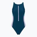Купальник суцільний жіночий Speedo Zip Colorblock dark teal