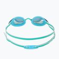 Окуляри для плавання жіночі Speedo Vanquisher 3.0 Mirrored bachelor button/celeste/gold mirror 4