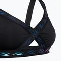 Верхня частина купальника Speedo Solid Logo Elastic Cross Front Top anthracite 3