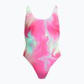 Купальник суцільний жіночий Speedo Flu3nte Printed Convertible coral sands