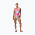 Купальник суцільний жіночий Speedo Flu3nte Printed Convertible coral sands 6