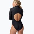 Купальник суцільний жіночий Speedo Printed LS Zip One Piece rapture glow/dark teal 5