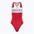 Купальник суцільний жіночий Speedo Colourblock Racerback high risk red