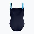 Купальник суцільний жіночий Speedo Shaping Contour Eclipse Printed true navy/berry 2