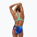 Купальник суцільний жіночий Speedo Allover Digital Leaderback lava blur/speedo black 5