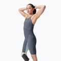 Костюм стартовий жіночий Speedo Fastskin LZR Pure Valor 2.0 Closedback Kneeskin grey lead / acadia blue / mainline 4