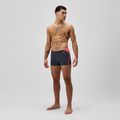 Плавки чоловічі Speedo Hyper Boom Splice grey lead/neon coral 2