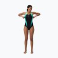 Купальник суцільний жіночий Speedo Placement Laneback turquoise gem 2