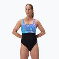 Купальник суцільний жіночі Speedo Shaping Contour Eclipse Printed indigo glow