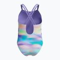 Дитячий суцільний купальник Speedo Printed Twinstrap purple fog 2
