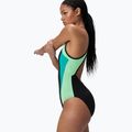 Купальник суцільний жіночий Speedo High Neck Splice Cross Back turquoise gem 4