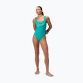 Купальник суцільний жіночий Speedo Logo Square Back turquoise gem 2