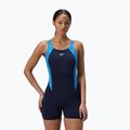 Купальник суцільний жіночий Speedo HyperBoom Splice Legsuit lagoon blue/celeste