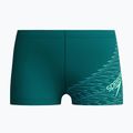 Дитячі плавальні боксерки Speedo Medley Logo Aquashort deep emerald/alfalfa green