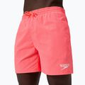 Шорти для плавання чоловічі Speedo Essentials 16" black/neon coral 5