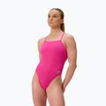 Купальник суцільний жіночий Speedo FL Solid V-Back flare pink