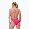 Купальник суцільний жіночий Speedo FL Solid V-Back flare pink 2