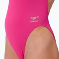 Купальник суцільний жіночий Speedo FL Solid V-Back flare pink 5