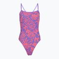 Купальник суцільний жіночий Speedo FL Printed Web Back coral cluster/indigo glow