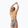 Купальник суцільний жіночий Speedo FL Printed V-Back tropicana/black 2