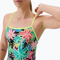 Купальник суцільний жіночий Speedo FL Printed V-Back tropicana/black 4