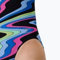 Купальник суцільний жіночий Speedo FL Printed Leaderback ripple melody/lagoon blue 6