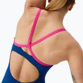 Купальник суцільний жіночий Speedo FL Solid Flyback 2.0 aegean denim/flare pink 5