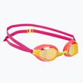 Окуляри для плавання Speedo Fastskin Speedsocket 2 Mirror neon melon/vermillion/gold mirror
