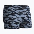 Плавки-боксерки чоловічі Speedo Print Beachstar Square Leg Anthracite/Coin Grey 6