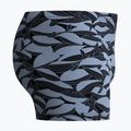Плавки-боксерки чоловічі Speedo Print Beachstar Square Leg Anthracite/Coin Grey 8
