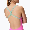 Купальник суцільний жіночий Speedo FL Solid V-Back 2.0 neon flamingo 4