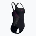 Купальник суцільний жіночий Speedo Placement Muscleback anthracite/clover 7