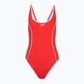 Купальник суцільний жіночий Speedo Texture Bound Scoop high risk red/bright white