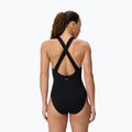 Купальник суцільний жіночий Speedo Solid Scoop Neck anthracite 2