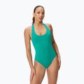 Купальник суцільний жіночий Speedo Solid Scoop Neck peacock teal