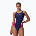 Купальник суцільний жіночий Speedo Colourblock 2.0 peacoat/pink