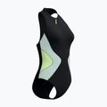 Купальник суцільний жіночий Speedo Ocean Flex Zip black/pale clover 8