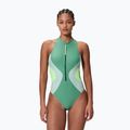 Купальник суцільний жіночий Speedo Ocean Flex Zip fortune green/pale clover
