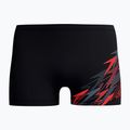 Плавки-боксерки чоловічі Speedo Medley Logo Aquashort anthracite/hrr