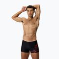 Плавки-боксерки чоловічі Speedo Medley Logo Aquashort anthracite/hrr 2