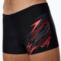 Плавки-боксерки чоловічі Speedo Medley Logo Aquashort anthracite/hrr 5