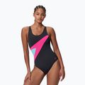 Купальник суцільний жіночий Speedo Hyperboom Butterfly Back anthracite/margarita pink