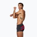 Плавки чоловічі Speedo Hyperboom Aquashort anthracite/high risk red 3
