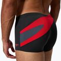 Плавки чоловічі Speedo Hyperboom Aquashort anthracite/high risk red 5