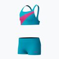 Купальник роздільний дитячий Speedo Hyperboom Butterfly Back mayan blue/margarita pink 3