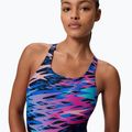 Купальник суцільний жіночий Speedo Hyperboom Print Medalist anthracite 4